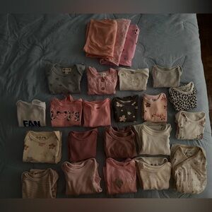 20pairs of amazon Baby One-Piece Bodysuits Bundle in different colours+3baby wr